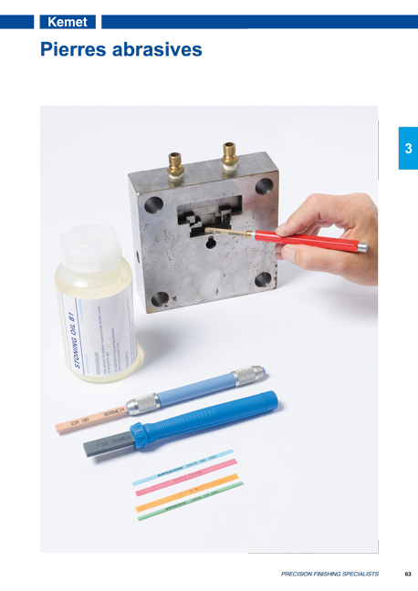 Brochure Polissage: pierres à polir et à aiguiser