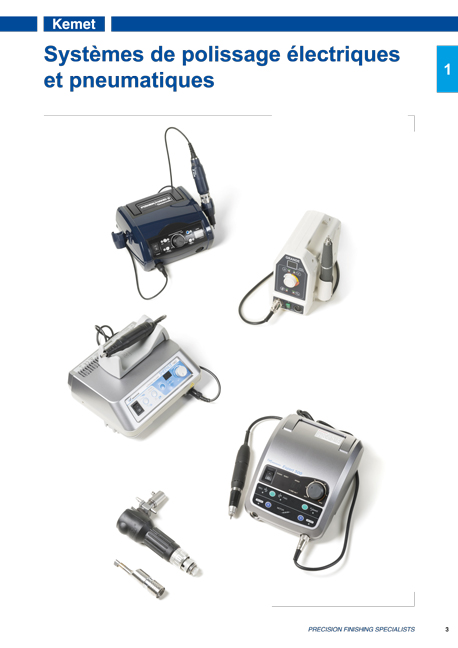 Brochure Polissage: systèmes de polissage électriques et pneumatiques